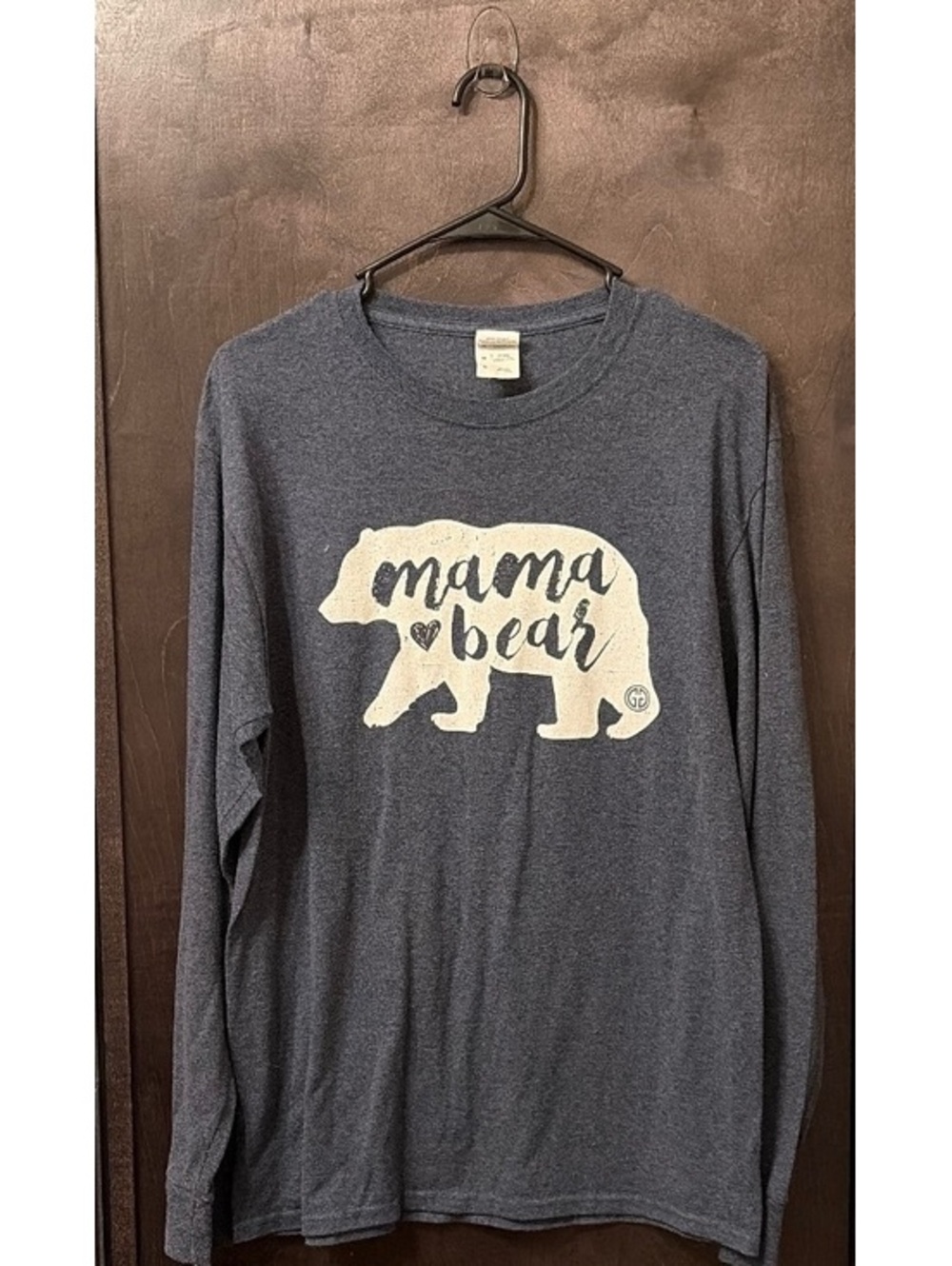 Girlie Girl Originals Mama Bear Long Sleeve T-Shirt Size M